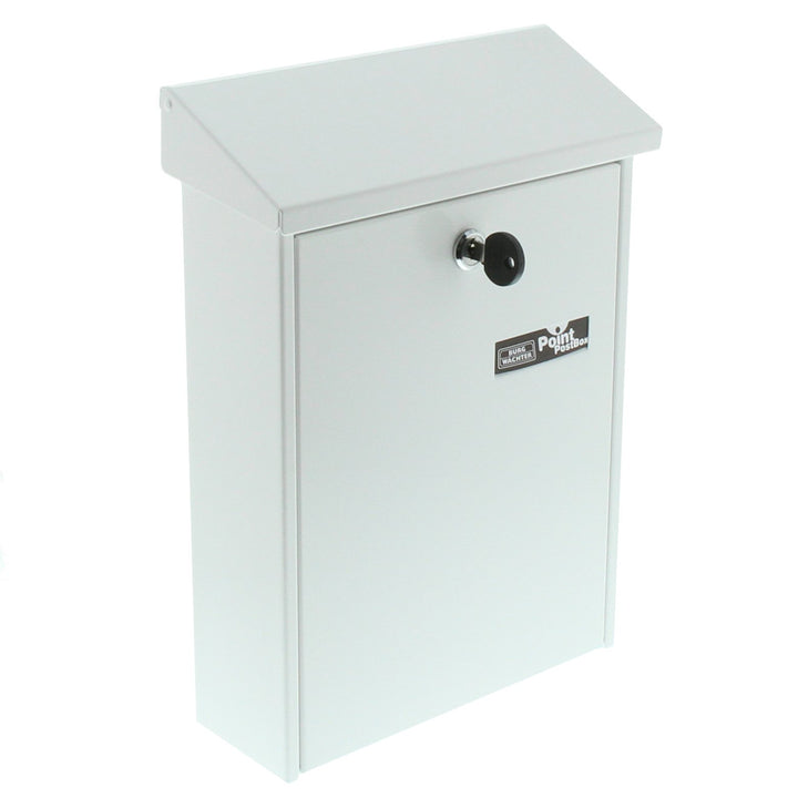 Burg-Wächter, Briefkasten mit aufklappbarem Regendach, DIN B5 Einwurf-Format, Verzinkter Stahl, Dail