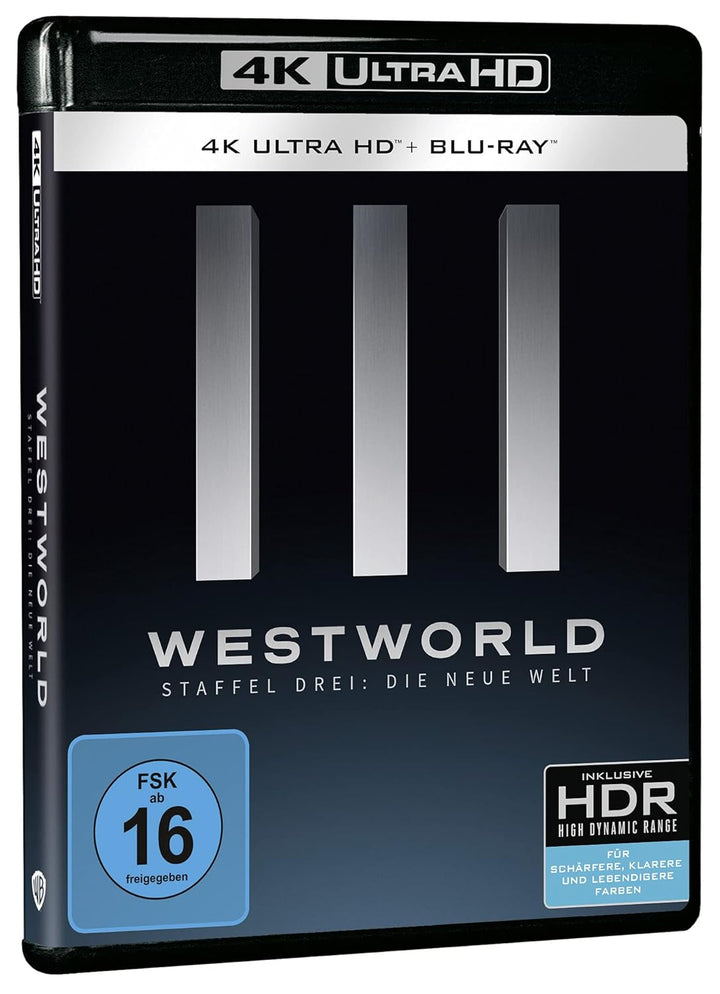 Westworld - Die komplette 3. Staffel - Repack (3 Blu-rays 4K Ultra-HD) (+ 3 Blu-rays 2D), 4K