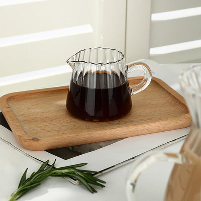 Milchkännchen Glas Milchkrug Sahnekanne Milchkanne Sossenkanne mit Griff Glaskanne Sauciere Espresso