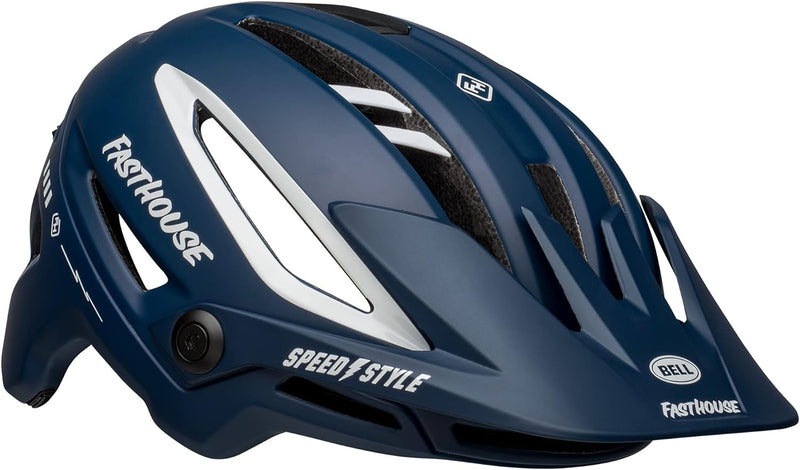 BELL Herren Sixer MIPS Helm M Mt/Gls Blue/White Fasthouse, M Mt/Gls Blue/White Fasthouse