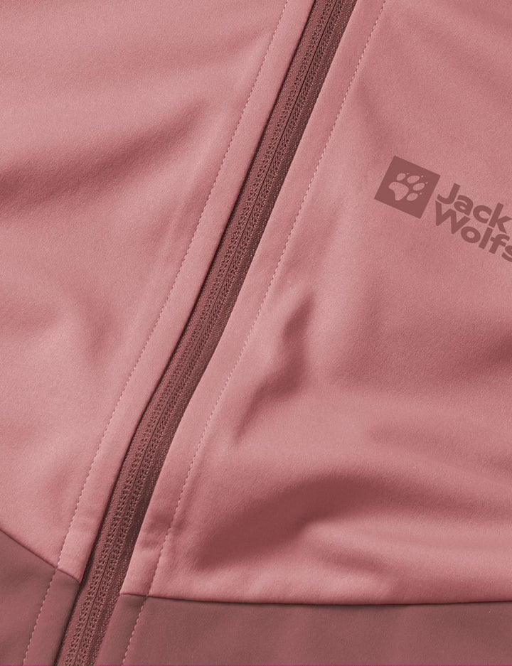 Jack Wolfskin Damen Go Hike Softshell W Softshelljacke XS apple butter, XS apple butter