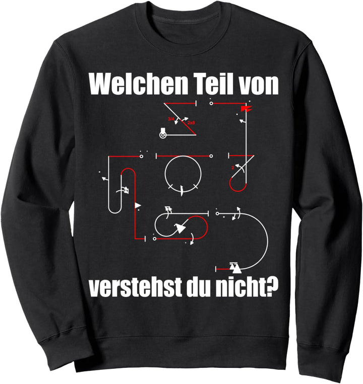 Aresti Symbole Kunstflug für Modellpilot Sweatshirt