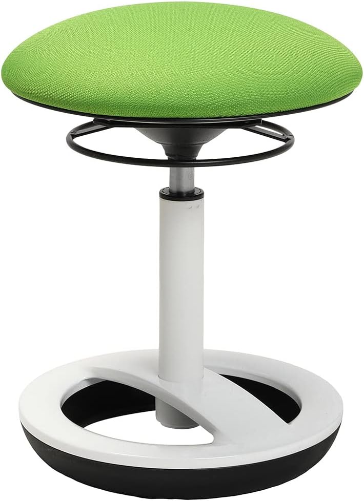 TOPSTAR Sitness Bob, ergonomischer Sitzhocker, Arbeitshocker, Bürohocker mit Schwingeffekt, Sitzhöhe