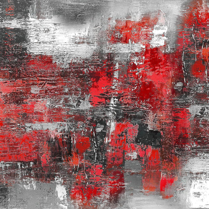 Runa Art Wandbilder Abstrakt 5 Teilig Bild auf Vlies Leinwand Deko Wohnzimmer Schlafzimmer Gemälde R