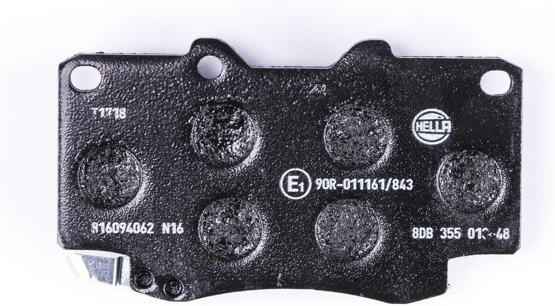 HELLA PAGID 8DB 355 013-481 Bremsbelagsatz - T1718 - Dicke/Stärke: 15mm - Bremssystem: Sumitomo - mi