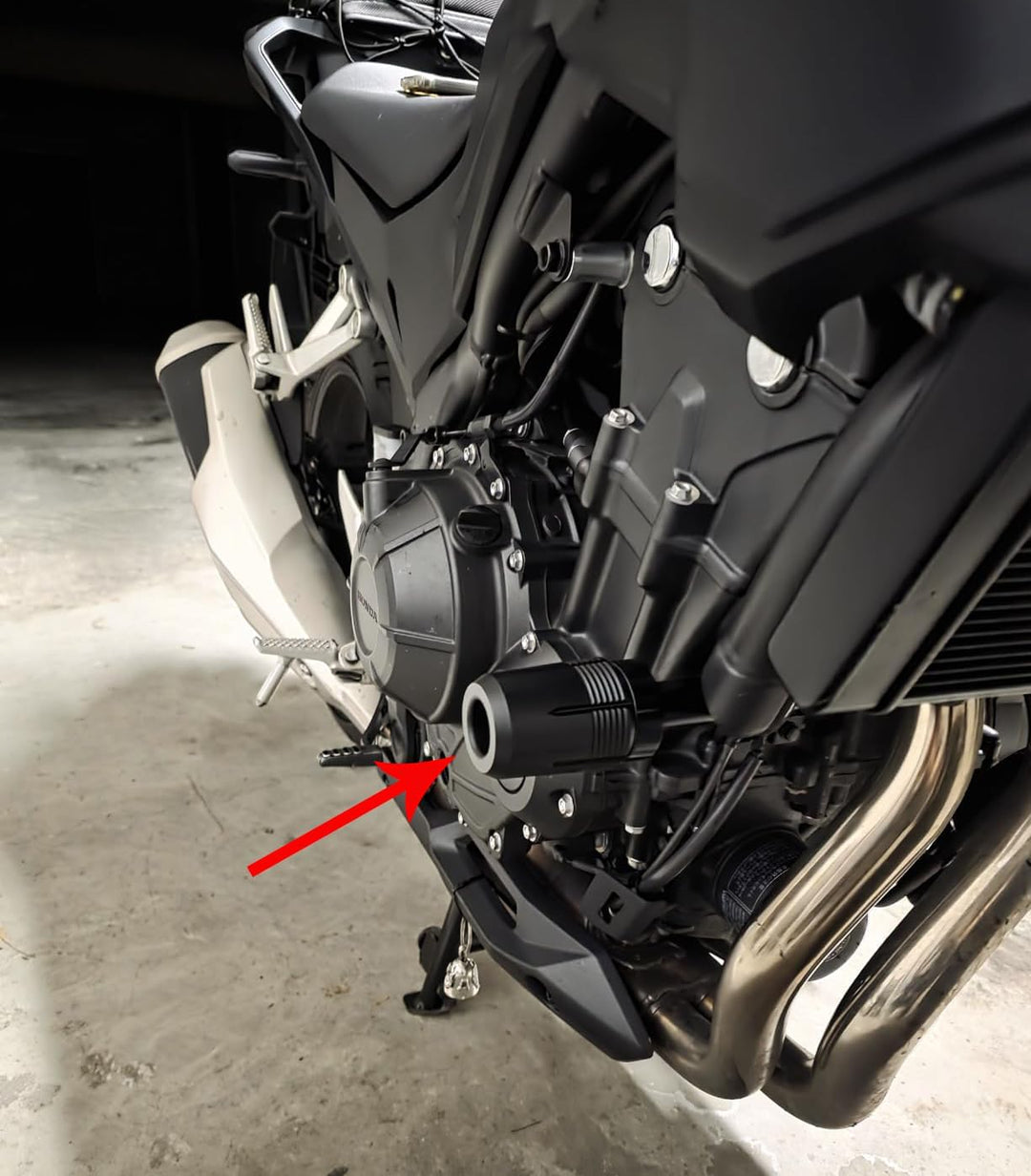Motorrad Sturzpads kompatibel mit CB500F CB500X CB 500F 500X 2013-2024 NX500 NX400 CB500 Hornet 500