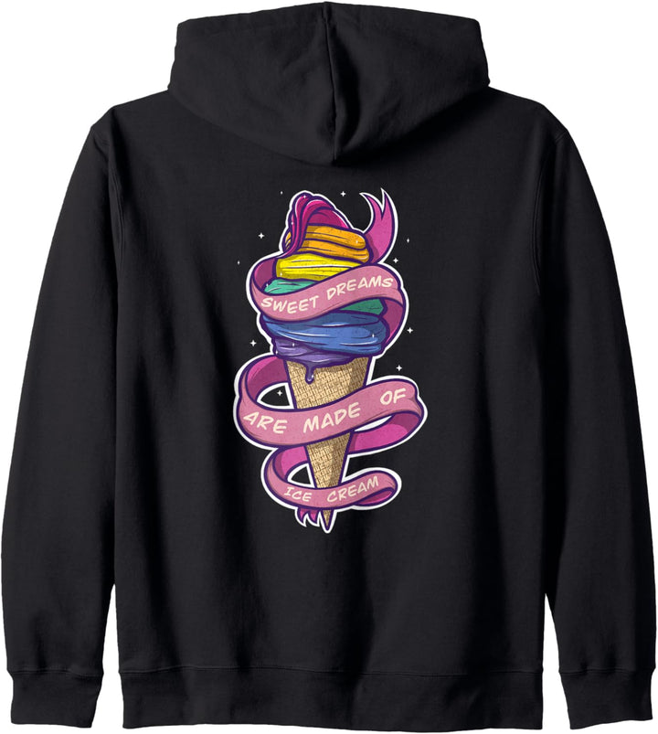 Sweet dreams are made of ice cream Kapuzenjacke