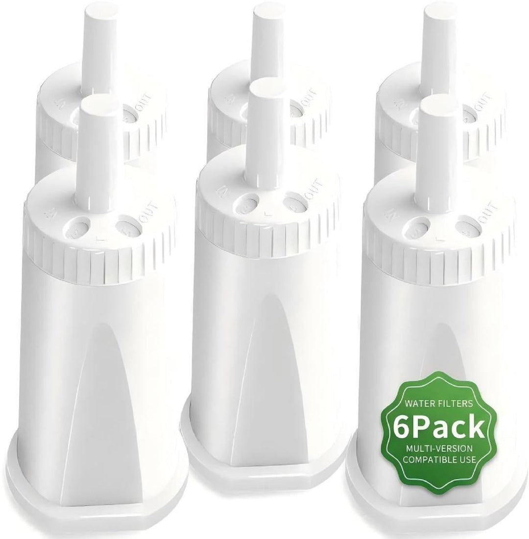 6 Stück Wasserfilter Kompatibel mit Sage, Für Barista Express/Pro/Touch/Impress/Oracle SES876/SES878