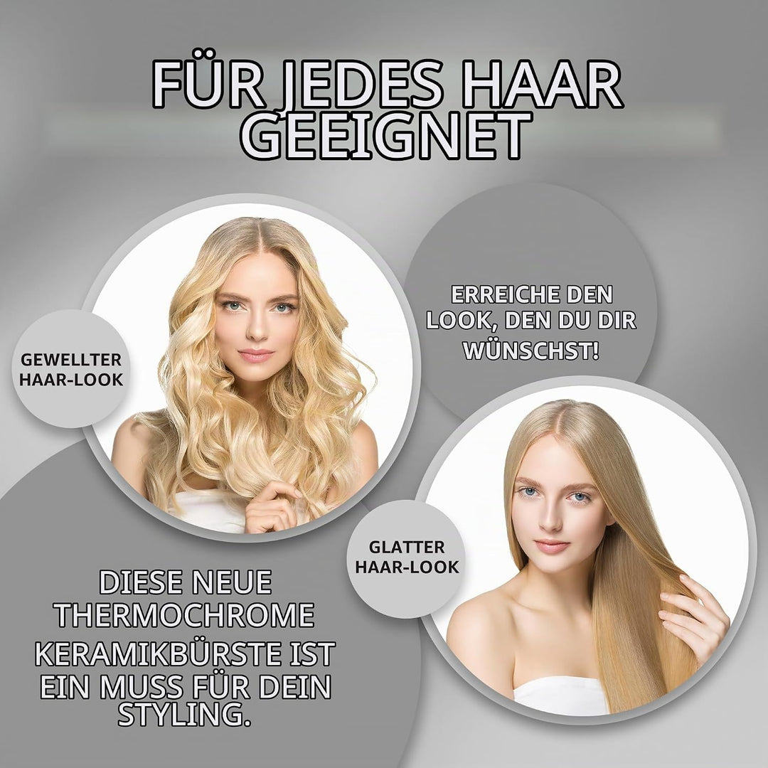 CORIOLISS | Hair Roller Brush für Frauen | Professionelle Haarbürste mit Keramik | Ideal für langes