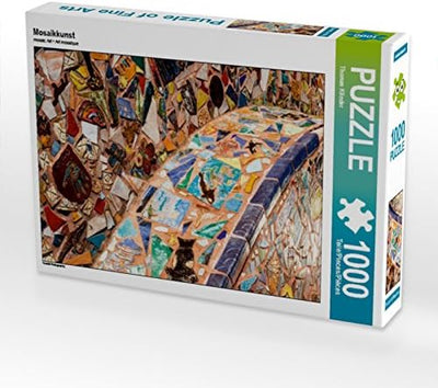 CALVENDO Puzzle Mosaikkunst 1000 Teile Lege-Grösse 48 x 64 cm Foto-Puzzle Bild von TomKli, 1000 Teil