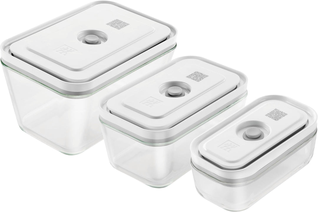 ZWILLING ZWILLING VAKUUM BOXSET, S/M/L / 3-TLG, GLAS, WEISS Fresh & Save