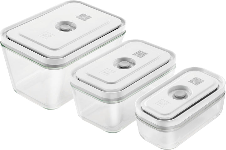 ZWILLING ZWILLING VAKUUM BOXSET, S/M/L / 3-TLG, GLAS, WEISS Fresh & Save