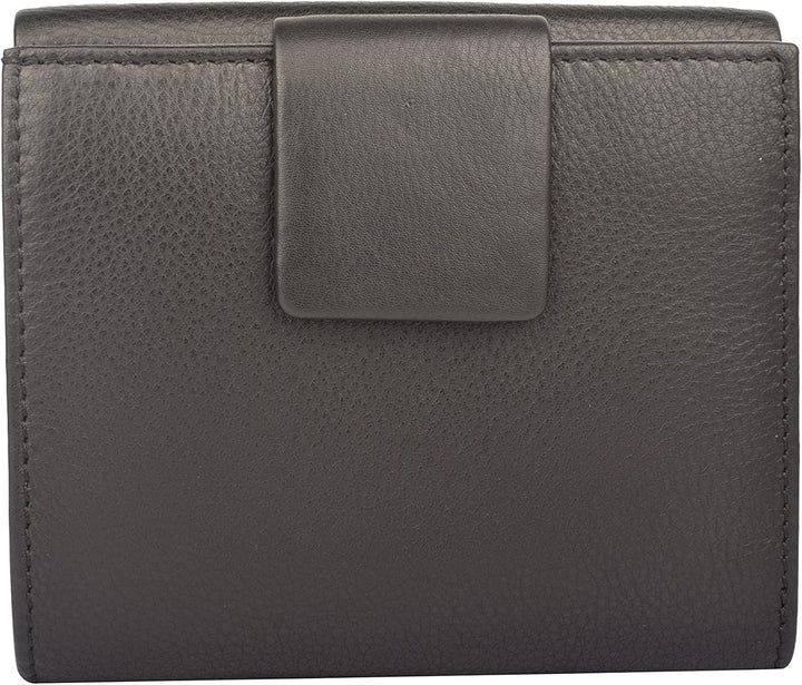 Maitre Belg Dartrud Geldbörse MH11F 12 cm Black Schwarz, Schwarz