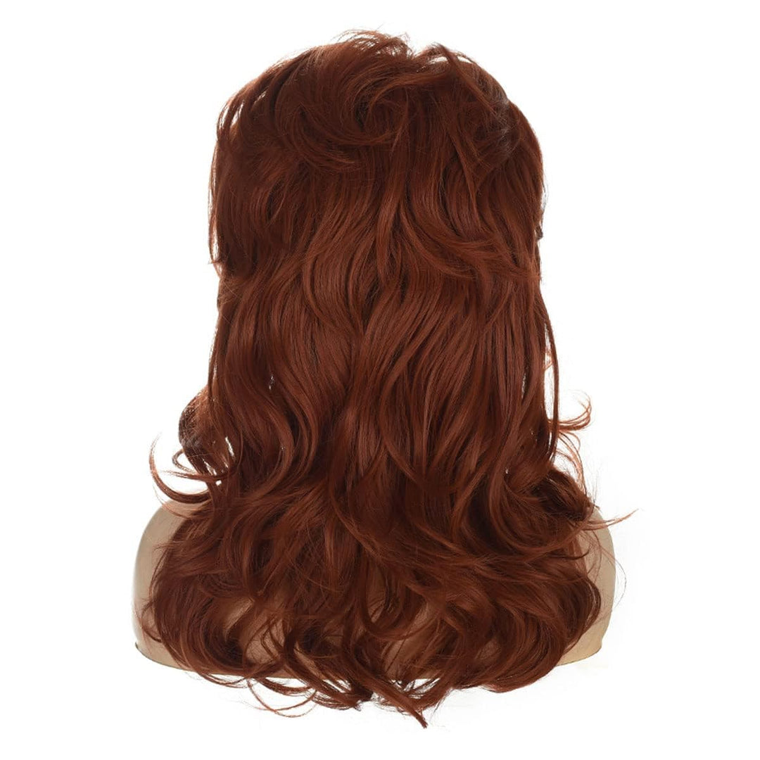 Morticia Frauen 80er Jahre Hippie Drag Queen Haar Bienenstock Vintage Retro Bouffant Kostüm Lockige