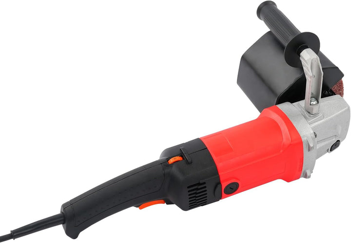 1580W Elektrische Satiniermaschine Bürstenschleifer 6-Gang 100-3000U/min | Doppelgriff Mit Arretiert
