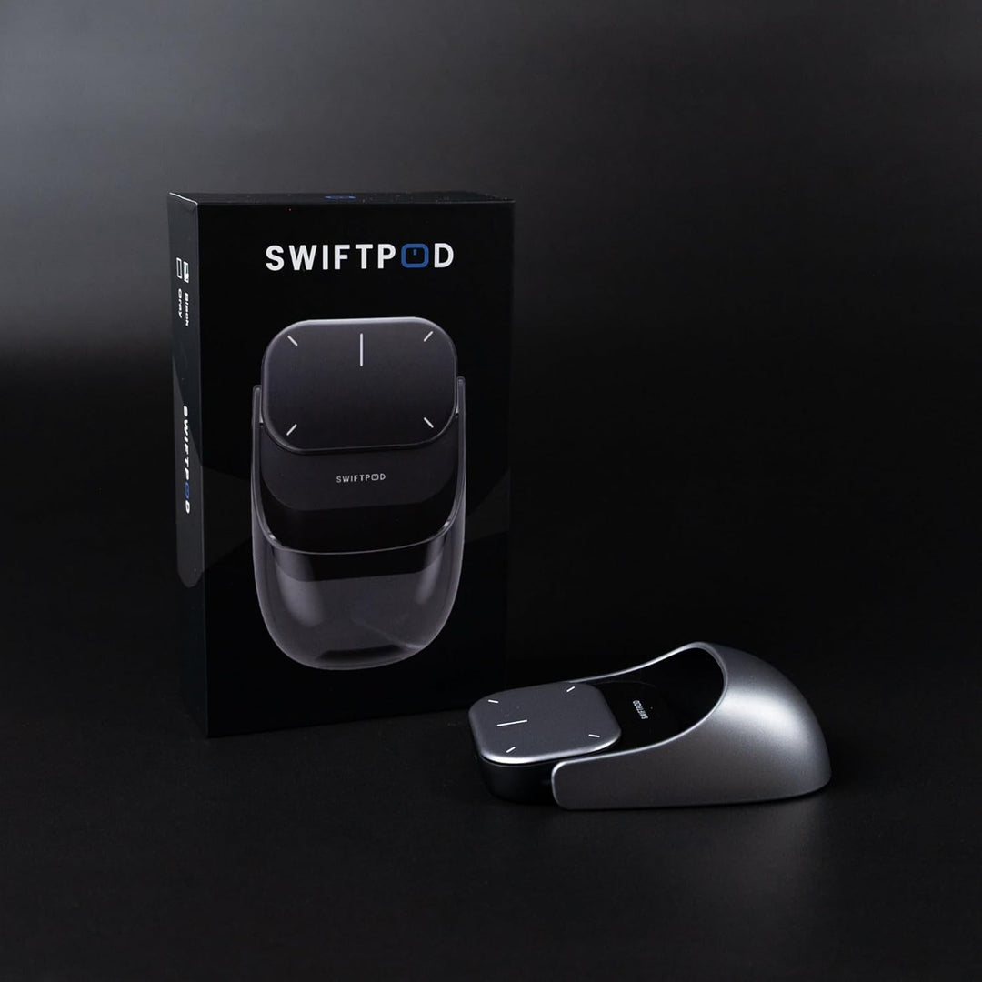 Smart Maus, 3-in-1 Multifunktional mit Touch-Steuerung, Gestensteuerung & Air-Modus – Laser Pointer,