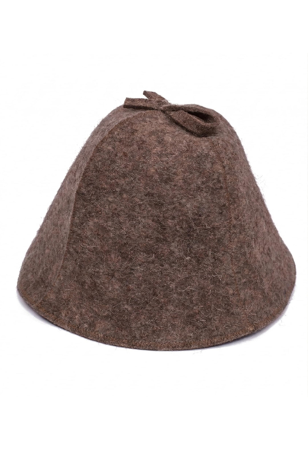 Ger3as Saunahut 100% Wollfilz mit Haken für Damen und Herren, Wellness Mütze Premium Qualität Filz S