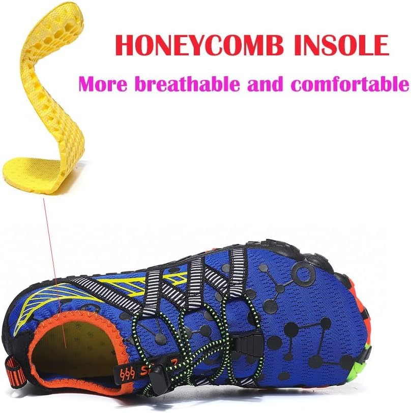 Maxome Kinder Wasserschuhe, Outdoor-Aqua-Socken für Kleinkinder, Jungen, Mädchen, Kinder sportlich S