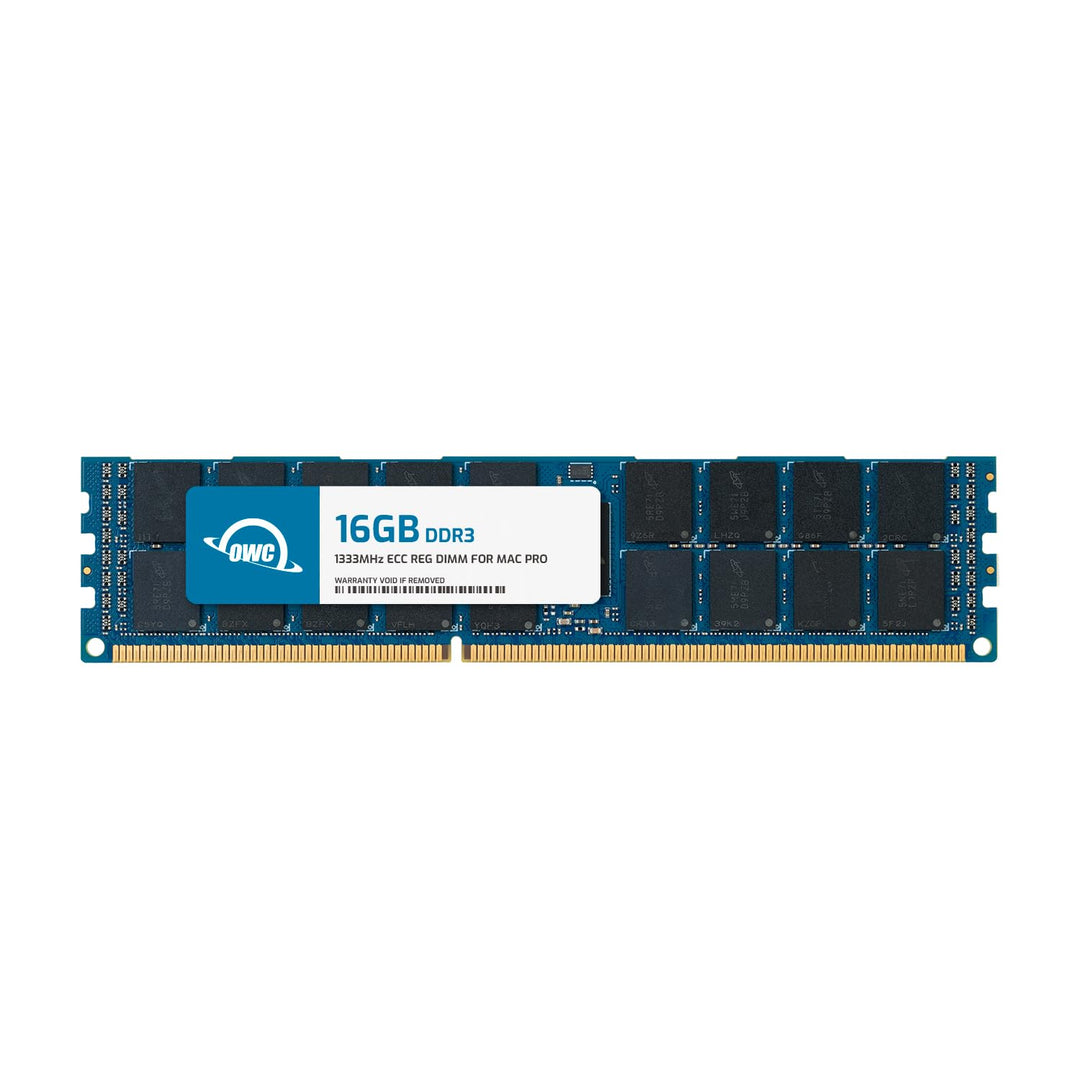 OWC 16,0 GB DDR3 ECC-R PC10600 1333 MHz SDRAM-Speicher-Upgrade-Modul für Mac Pro 2009-2012, schwarz