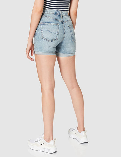 s.Oliver Jeans-Shorts Damen 32W Blau, 32W Blau