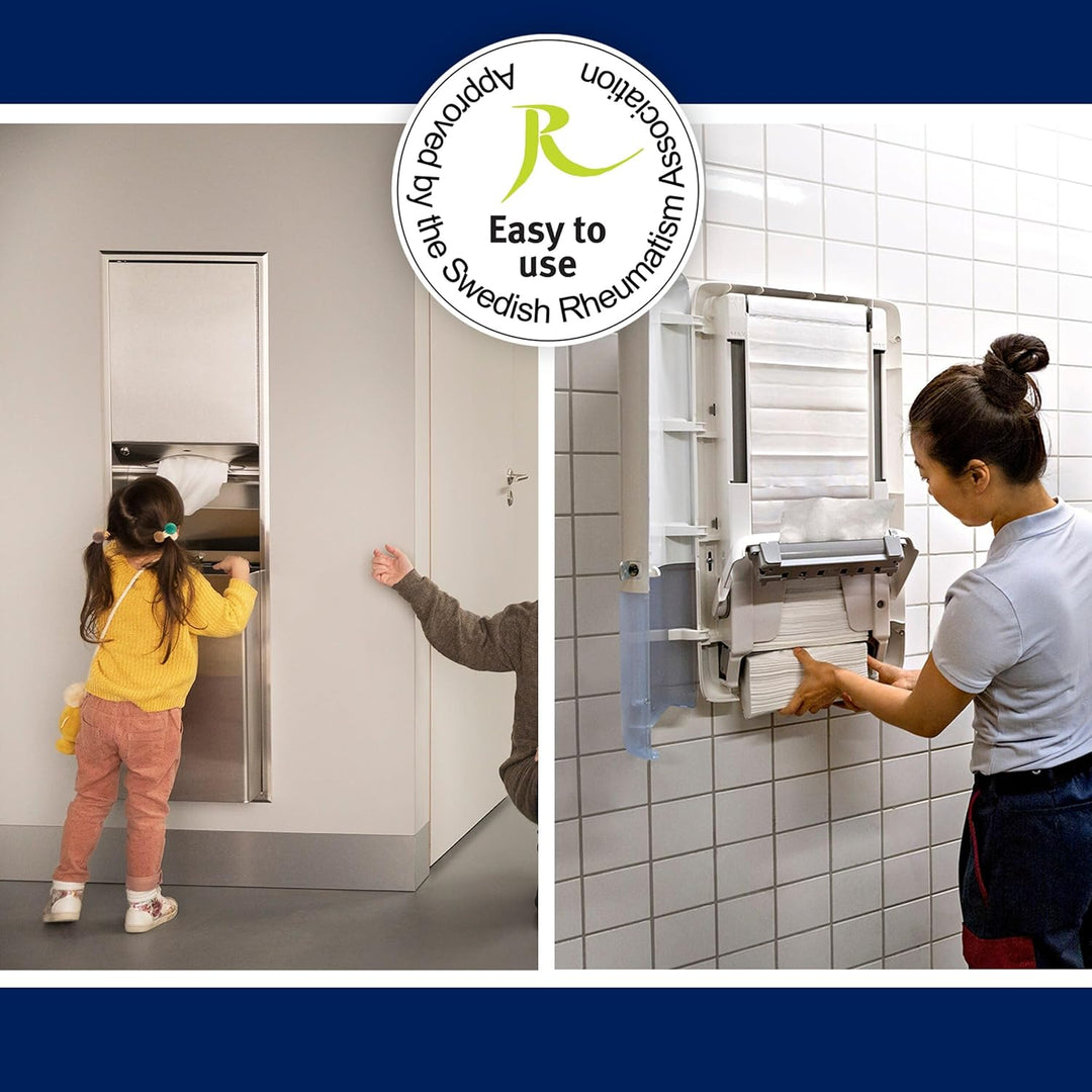 Tork PeakServe Spender für Endlos Papierhandtücher Schwarz H5 Hohe Kapazität Elevation 552508
