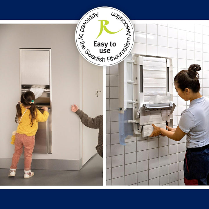 Tork PeakServe Spender für Endlos Papierhandtücher Schwarz H5 Hohe Kapazität Elevation 552508