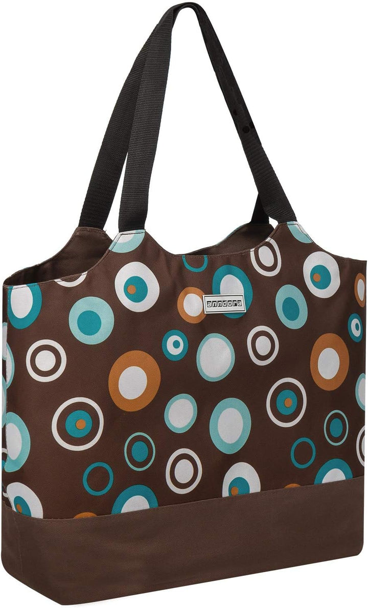 anndora 2 in 1 Einkaufstasche mit Isoliertasche - doppeltes Volumen - Farbwahl