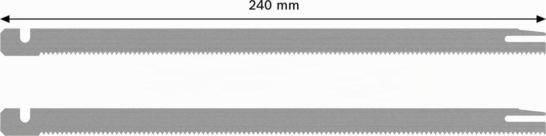 Bosch 2x PRO Foam GSG300 Sägeblatt, 200 mm (für Schaum, Schaum, Länge mm, Professional Zubehör Schau