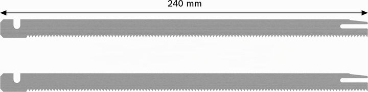 Bosch 2x PRO Foam GSG300 Sägeblatt, 200 mm (für Schaum, Schaum, Länge mm, Professional Zubehör Schau