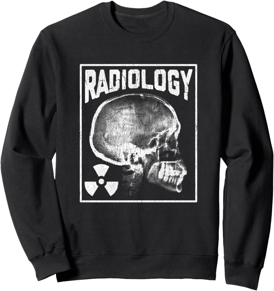 Radiologie Schädel Röntgen Technik Sweatshirt