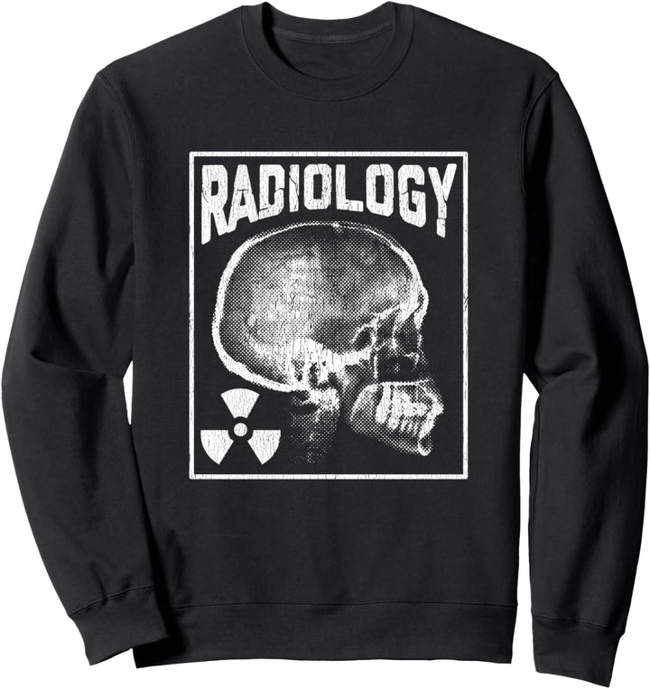 Radiologie Schädel Röntgen Technik Sweatshirt