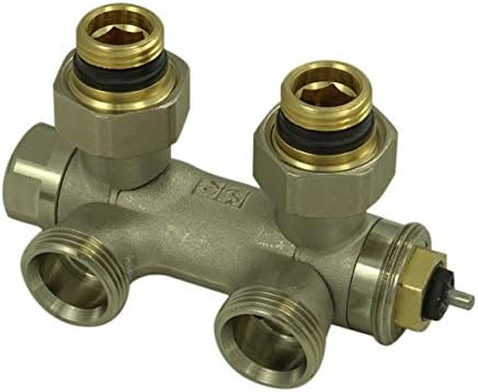 Ventilhahnblock flexibel"Free Style" Ein&Zweirohrsystem drehbar 1/2" x 3/4" Eurokonus - 30 x 1,5
