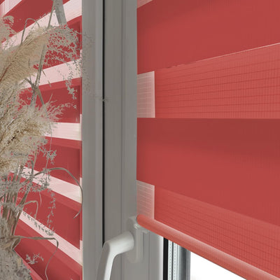 Home-Vision® DuoRollo Klemmfix, Doppelrollo ohne Bohren mit Klämmträgern, Rollos für Fenster und Tür