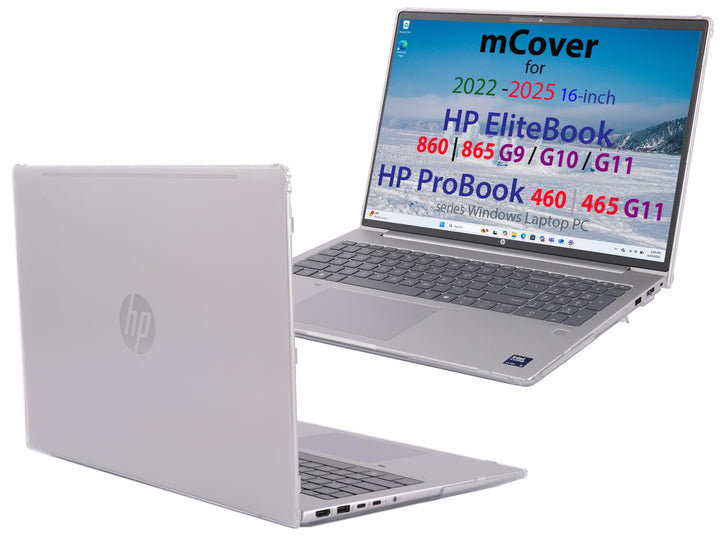 mCover Nur kompatibel mit HP ProBook 460 | 465 G11 & EliteBook 860 | 865 G9 G10 G11 Series Windows N