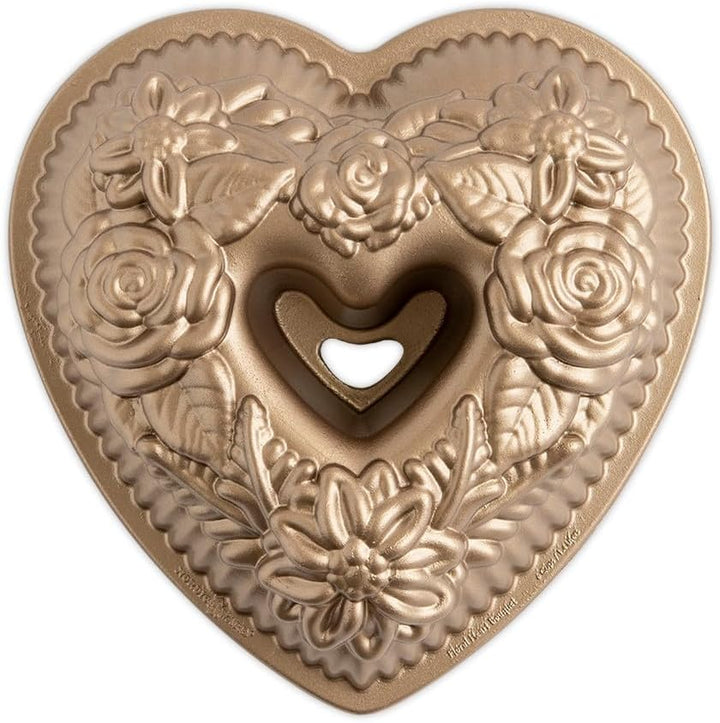 Nordic Ware Blumen-Herz-Gugelschreiber
