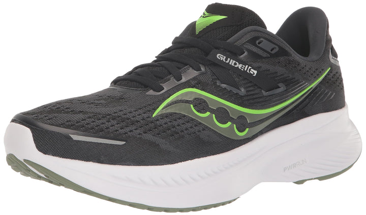 Saucony Herren Guida 16Laufschuh 47 EU Schwarz Glade, 47 EU Schwarz Glade