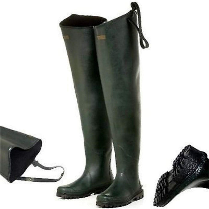 Jenzi Hüftstiefel 41 EU Grün, 41 EU Grün