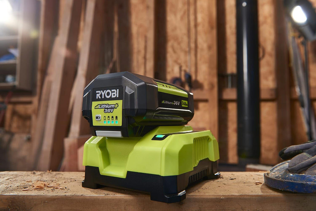 Ryobi Akku 36 V LithiumPlus 6,0 Ah – 1 Schnellladegerät RY36BC60A-160
