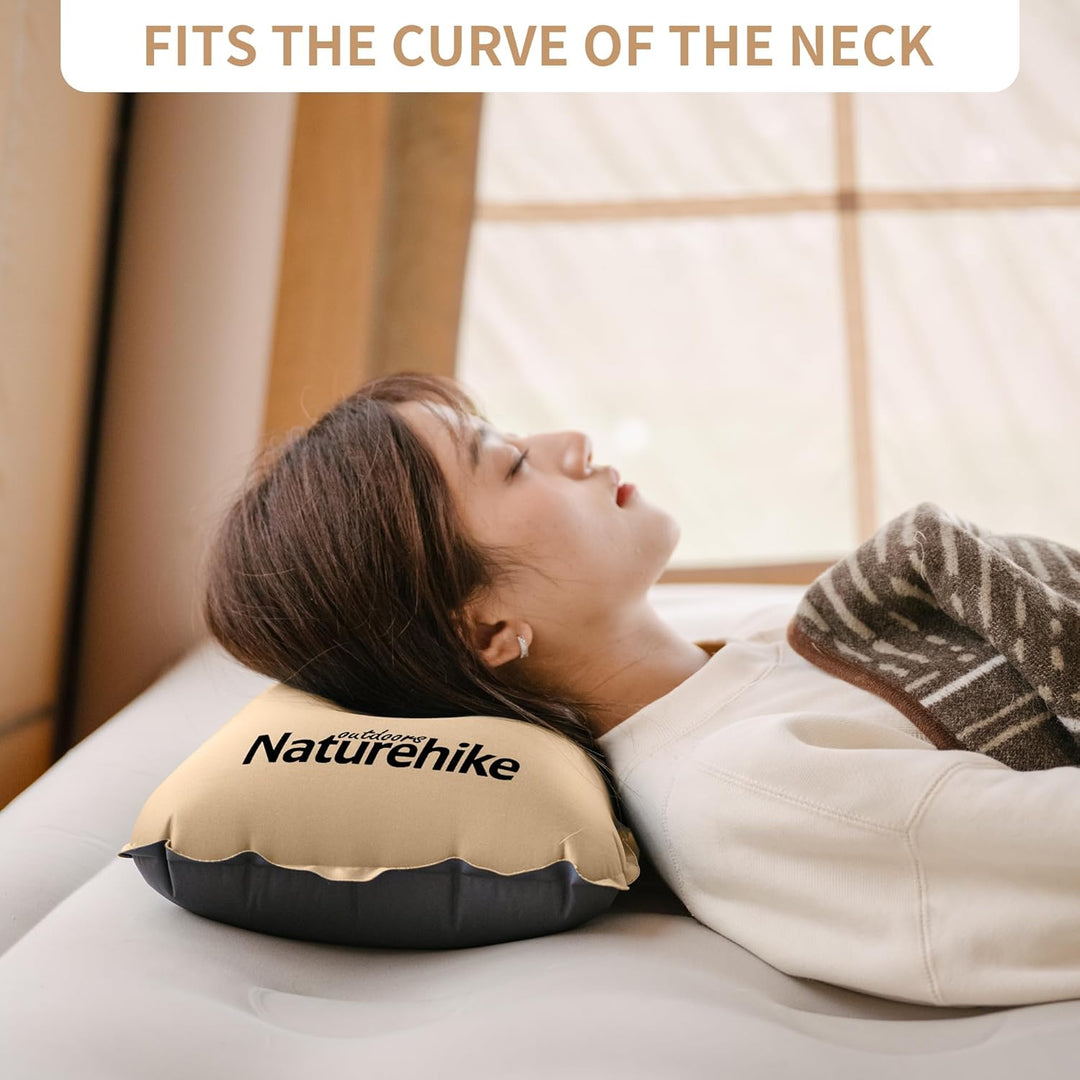 Naturehike Campingkissen|Reisekissen|Strandkissen|Lendenkissen Selbstaufblasendes Kissen Camping zub