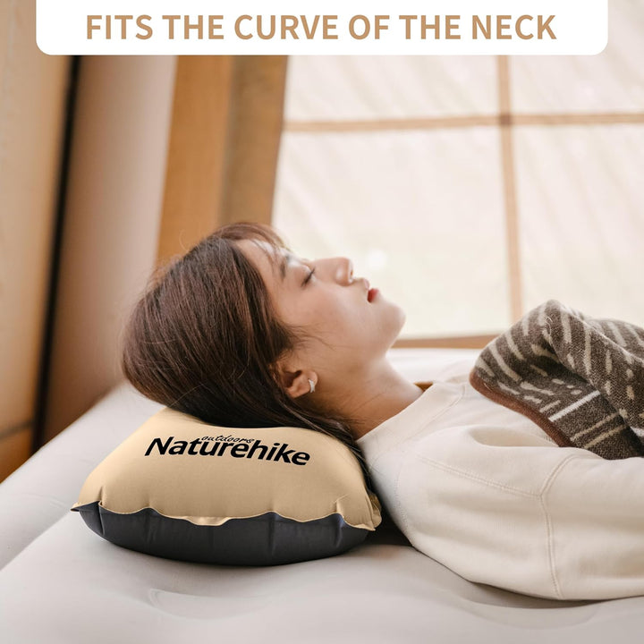 Naturehike Campingkissen|Reisekissen|Strandkissen|Lendenkissen Selbstaufblasendes Kissen Camping zub