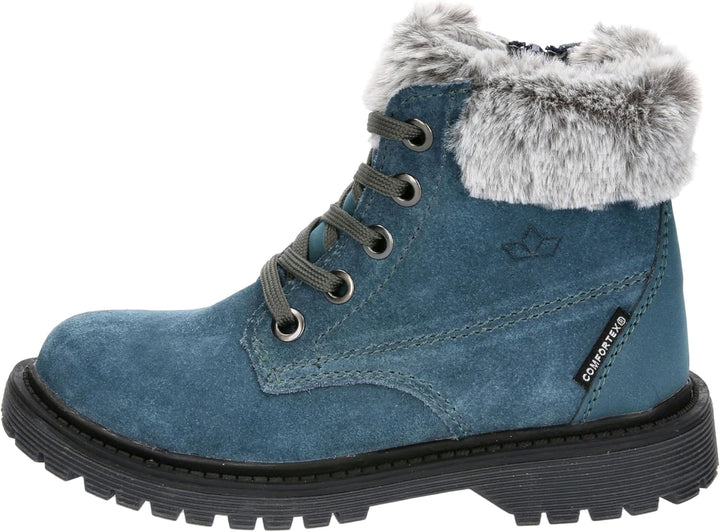 Lico Mädchen AshaWinterstiefel 27 EU Petrol, 27 EU Petrol