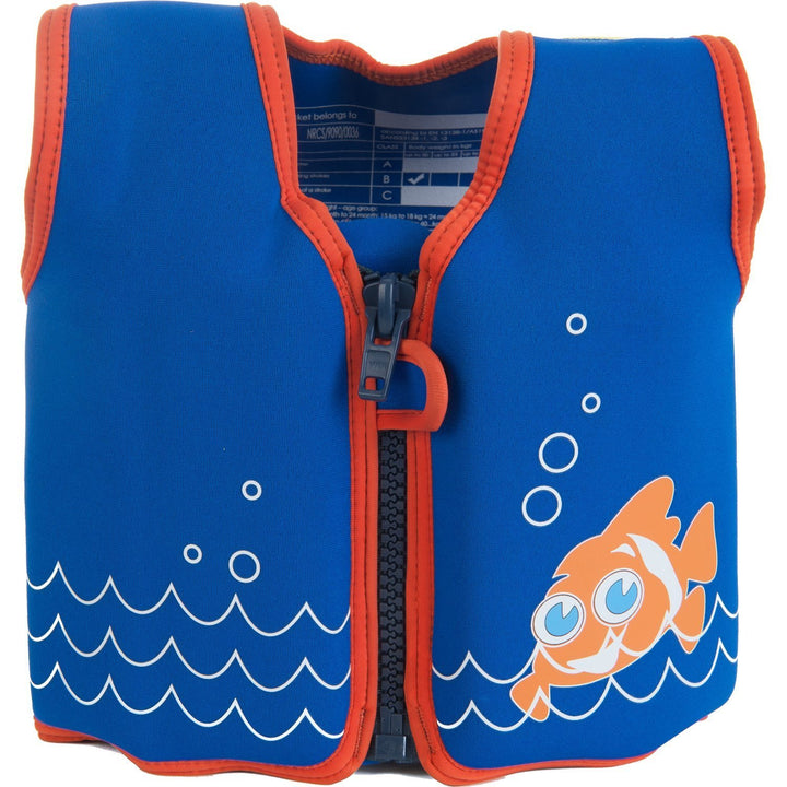 Die original Konfidence Unisex-Kinder Schwimmweste, Mehrfarbig (Scoot the Clownfish), 6-7 Jahre 6 -