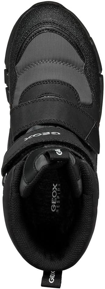 Geox Jungen J Flexyper Boy B ABX Ankle Boot, Dk Grey Royal