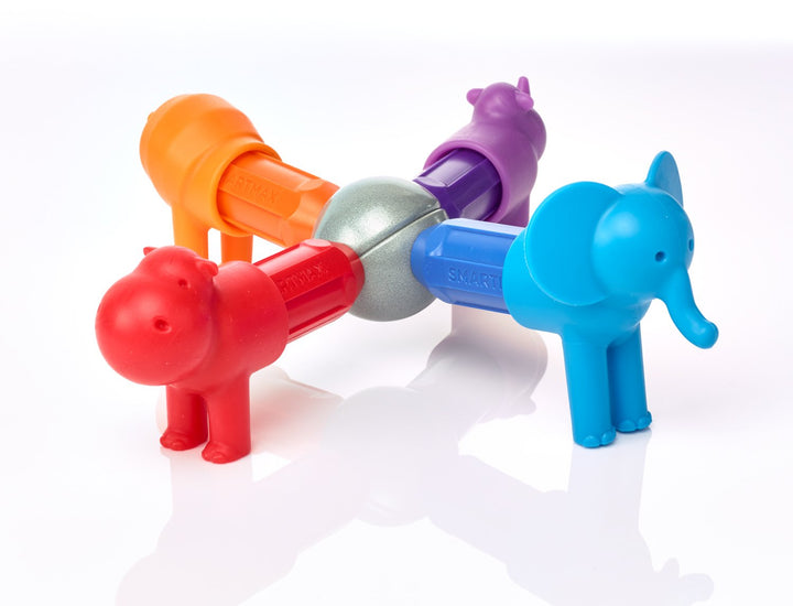 SmartMax - My First Safari Animals, Magnetic Discovery Play Set, 18 pieces, 1-5 Years Einzelbett, Ei