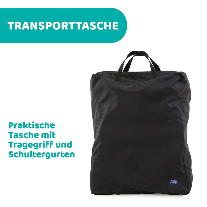 Chicco Cheerio Compact Hundewagen von 0 bis 15 kg, ultraleicht, zusammenklappbar und neigbar mit Sch