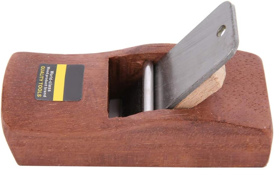 Klein Holzbearbeitungsflugzeug Manuelles Entgraten 4,3-Zoll-Holzhobel Einhandhobel Handhobel Klein M