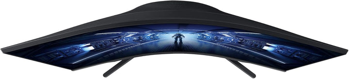 Samsung Odyssey G5 Curved Gaming Monitor C27G54TQBU, 27 Zoll, VA-Panel, WQHD-Auflösung, AMD FreeSync