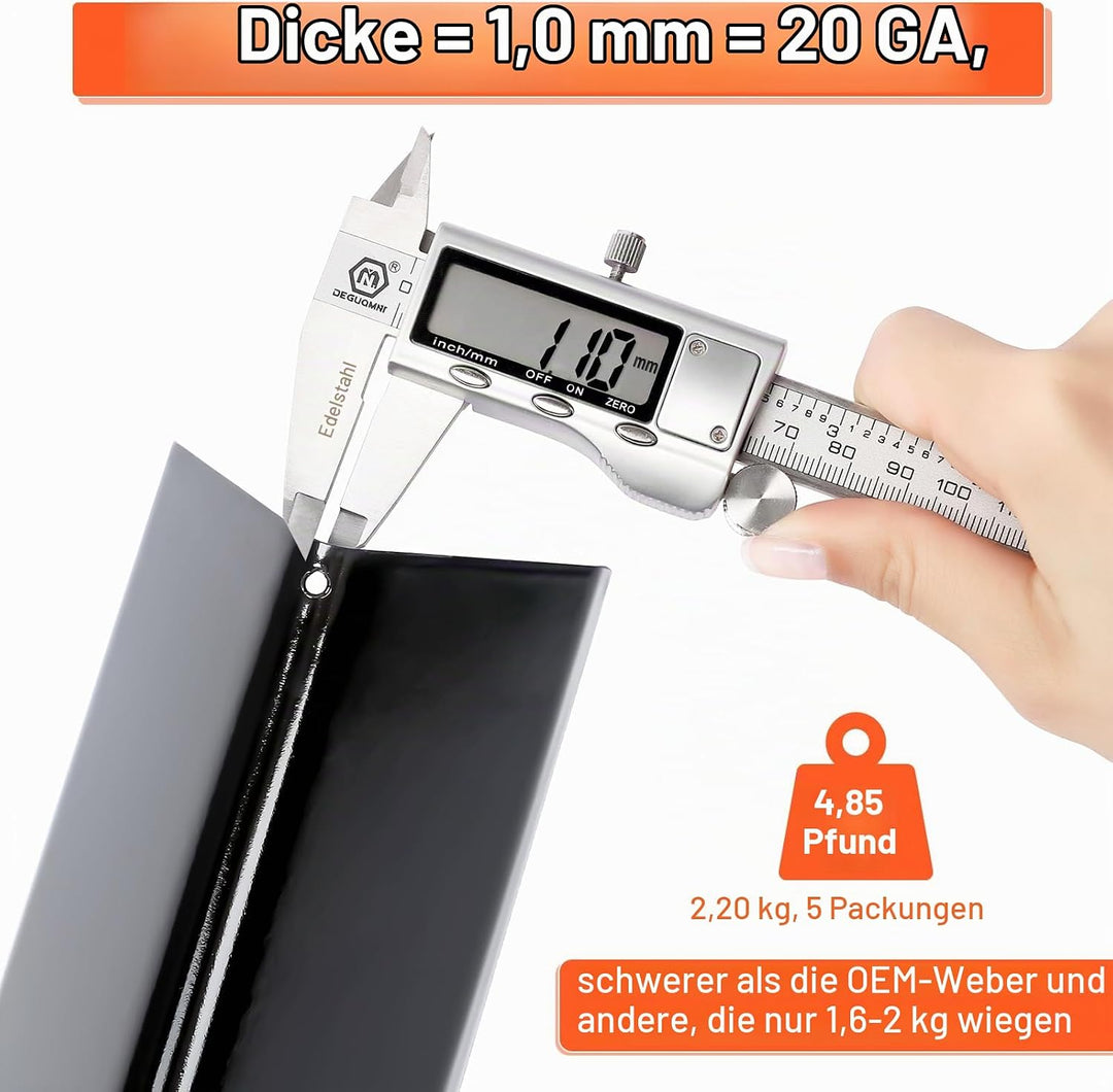 GFTIME 38,9cm Flavorizer Bar 7636 für Spirit E-310 320 330 (2013-Current), Spirit II E-310 S-310 Ser