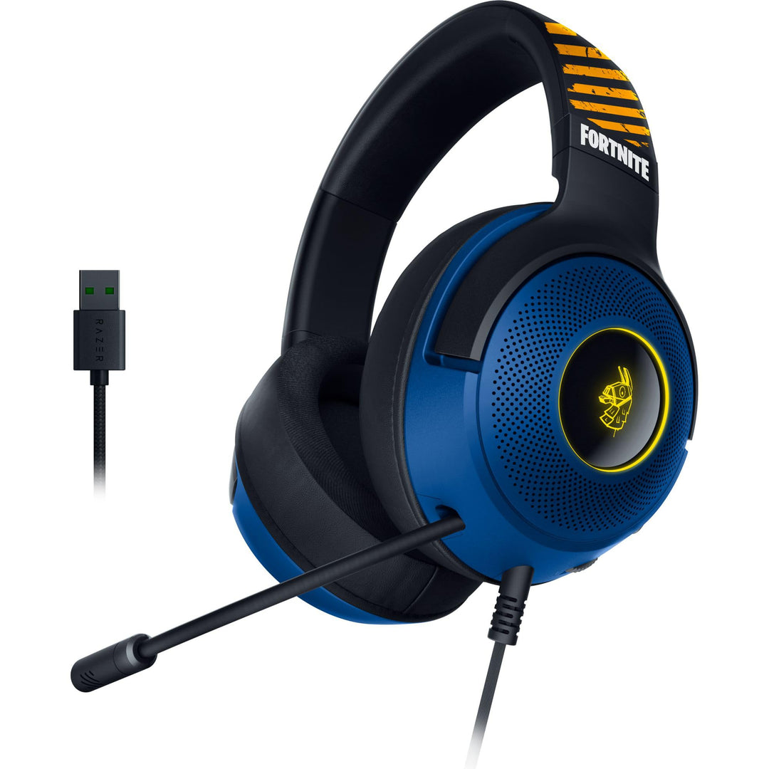 Razer Kraken V3 X - Fortnite Edition Kabelgebundenes USB-Gaming-Headset (Ultraleichter Kopfhörer, Tr