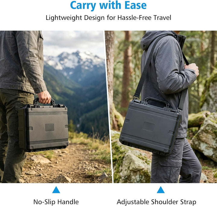 Starlink Mini Tasche, wasserdichte stossfeste Tragetasche mit Eva-Schaum, tragbare Reisetasche für S